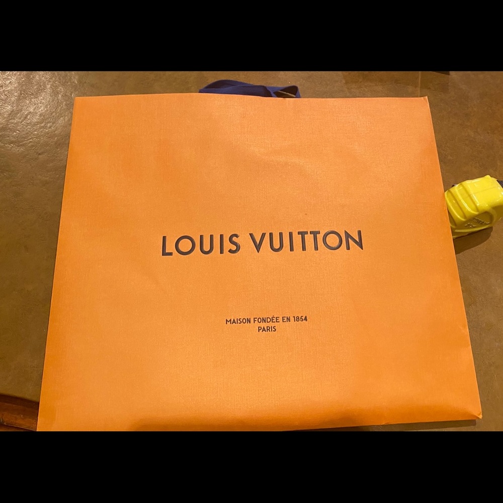authentic Louis Vuitton bags and boxes